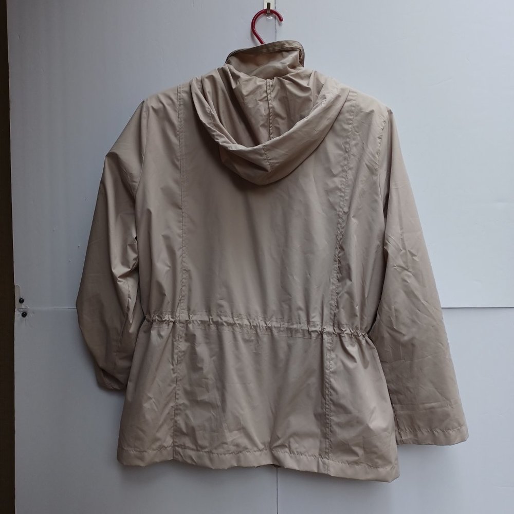 SOLD! Style & Co Lightweight Anorak Windbreaker Jacket, Tan, PXL - Picture 11 of 12